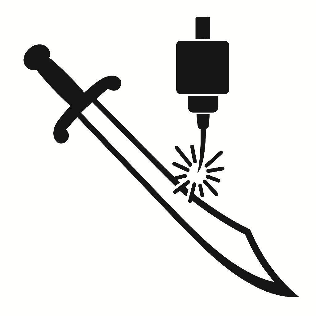 Custom Laser Engraving Service - SWORD