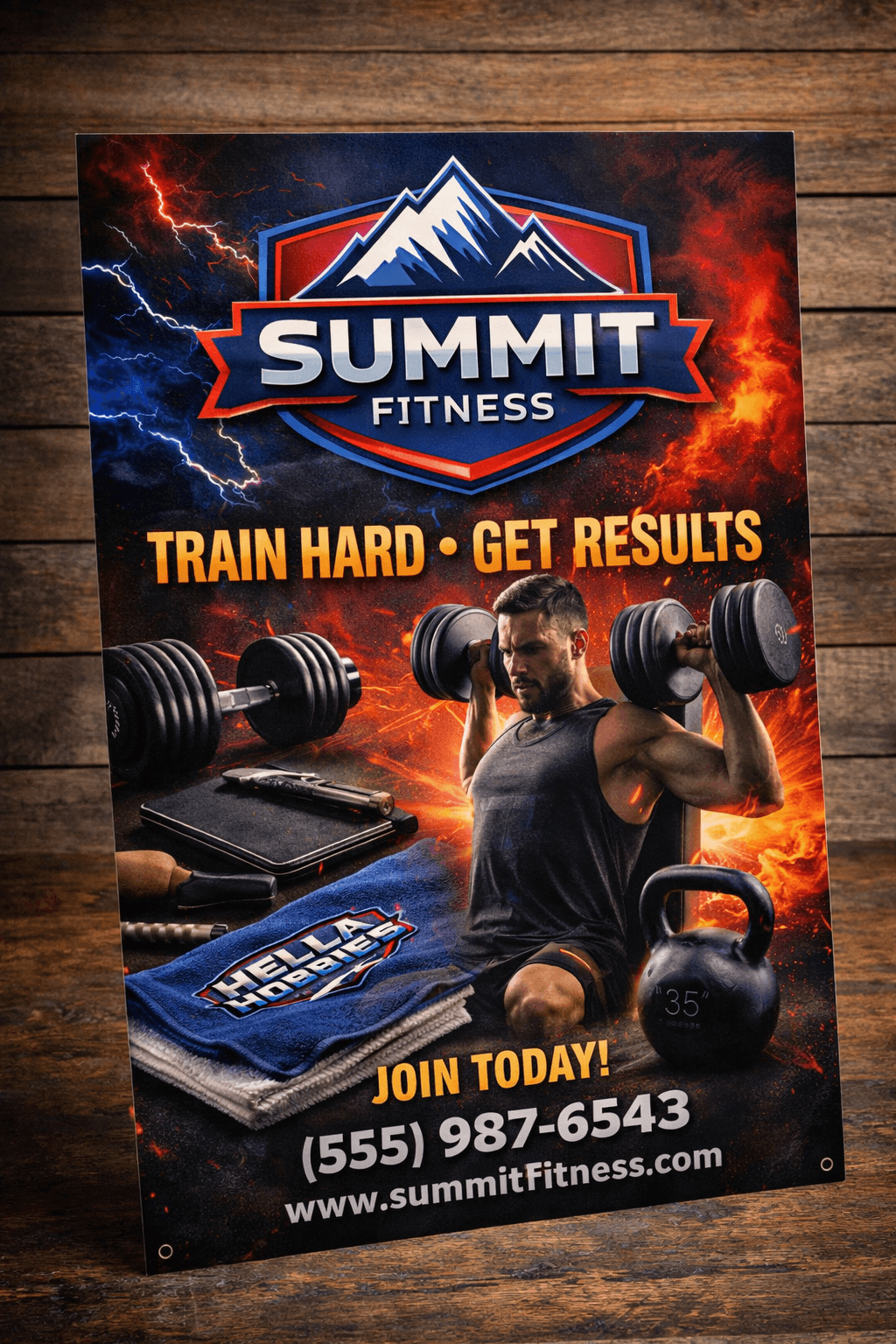24"x36" Full Color Poster - Custom Designed