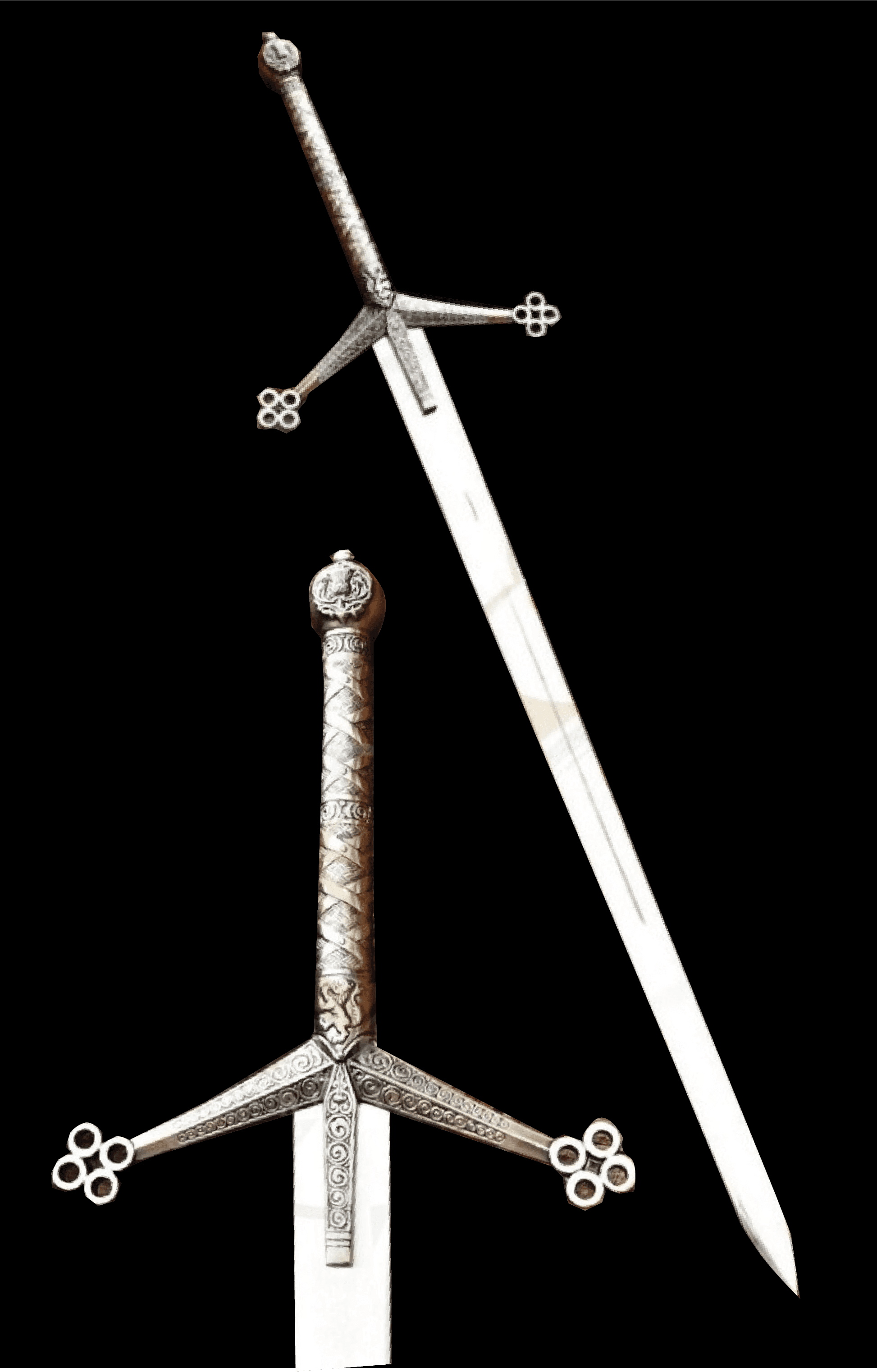 Medieval Sword - D2 Steel - 40"