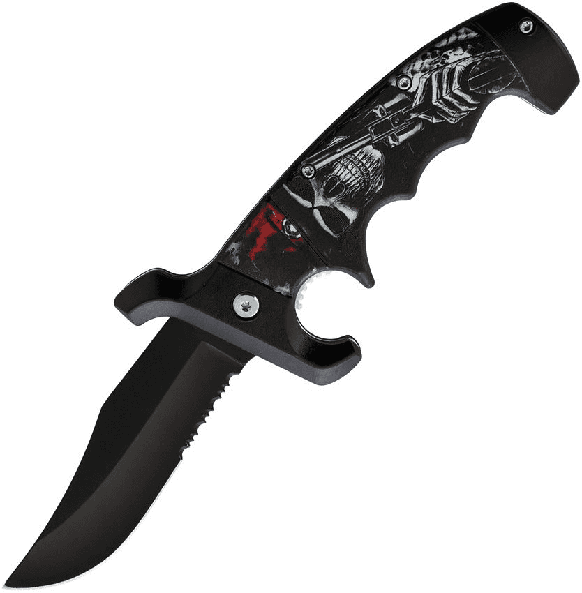 Elite Edge Skull Linerlock A/O