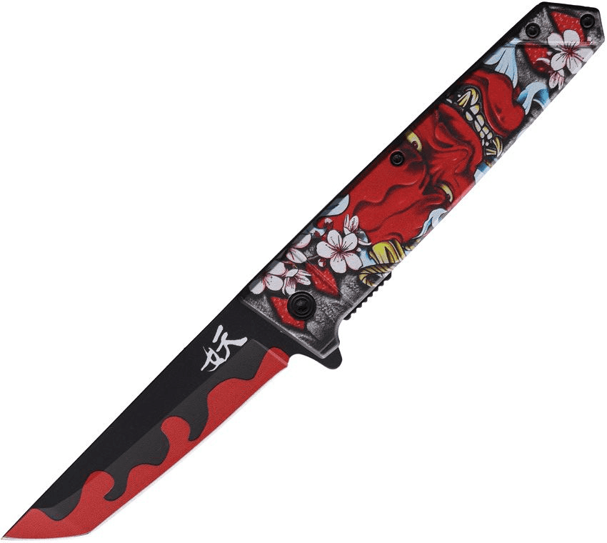 Linerlock A/O Demon Mask