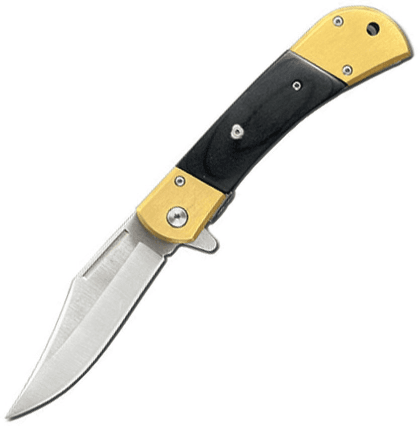 Linerlock A/O Black/Gold Elite Edge